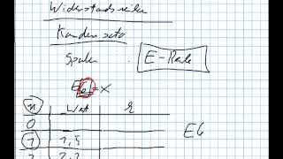 EReihen Berechnen Elektrotechnik WiderständeKondensatorenSpulen [upl. by Yrakaz]