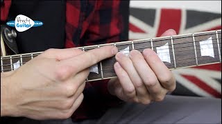 How To Bend A String On Guitar [upl. by Reddin581]