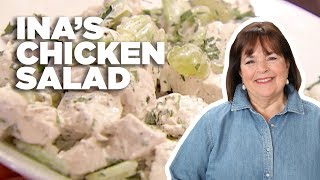 The Perfect Chicken Salad Recipe with Ina Garten  Barefoot Contessa  Food Network [upl. by Dowski]