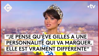 Ève Gilles sacrée Miss France 2024  Yves Jaeglé  C à Vous  18122023 [upl. by Melvin]