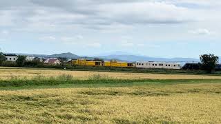 THE ROYAL EXPRESS HOKKAIDO CRUISE TRAIN 日本最北端の旅 比布町付近走行の様子 [upl. by Okiruy]