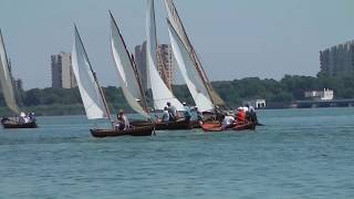 REGATA DE VELA LLATINA EN LA ALBUFERA DE VALENCIA [upl. by Nordine]