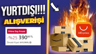 Yurt dışından Yarı Fiyatına Ürünler Aldım Aliexpress ve Amazondan Ürünlere Vergi 2023 [upl. by Nyletac]