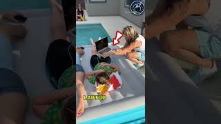 Mom pranked her daughters and then this happened 😱🤣 shorts respect ytshorts [upl. by Ecnadnak719]