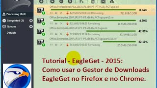 Como Fazer Download com EagleGet no Abelhas PT [upl. by Sotos711]