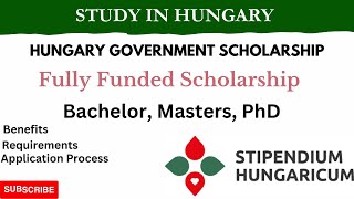 Stipendium Hungaricum ScholarshipEligibility Criteria Requirements Benefits Application Form [upl. by Ellennad751]