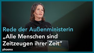 Rede von Annelena Baerbock Bundesaußenministerin auf dem GrünenParteitag am 151022 [upl. by Nemrak]