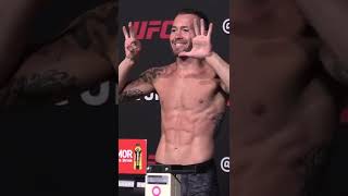 UFC 272 OFFICIALWEIGH INS Covington vs Jorge Masvidal shorts [upl. by Nailliw]