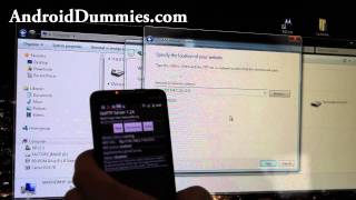 How to Access SD Card Wirelessly via FTP Server App on Android smartphones and Tablets [upl. by Bickart64]