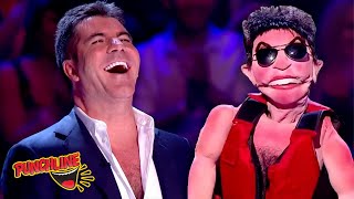 FUNNIEST Ventriloquist Auditions That Made Simon Cowell And The Judges Laugh [upl. by Mackoff]