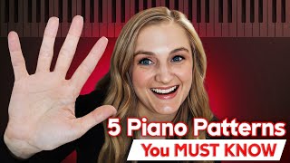 5 MUST KNOW Piano Chord Patterns That Turn Beginners Into Pros [upl. by Esoranna98]