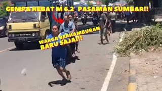 Sumbar Gempa Hari ini 25 Februari 2022 Gempa Bumi Pasaman Sumatera Barat Barusan [upl. by Haisej247]