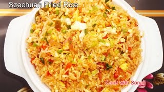 Szechuan Rice  Szechuan Fried Rice [upl. by Eresed]