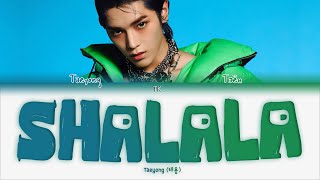 Taeyong – SHALALA ПЕРЕВОД НА РУССКИЙКИРИЛЛИЗАЦИЯ Color Coded Lyrics [upl. by Hershell367]