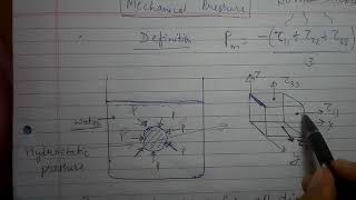 Mechanical and thermodynamic pressure Hindi [upl. by Hahsi]