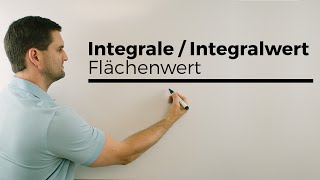 Integrale Integralwert Flächenwert im Sachzusammenhang  Mathe by Daniel Jung [upl. by Hultin]