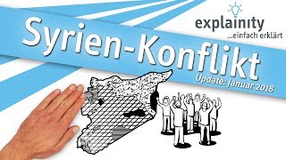 SyrienKonflikt Jan 2018  einfach erklärt explainity® Erklärvideo [upl. by Siroled543]