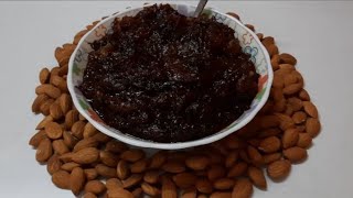 பிரசவ கால பேரீச்சம்பழம் ஹல்வா How to make Dates Halwa Sweet Recipe in Tamil [upl. by Gilbart654]