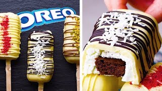 6 Amazing DIY Oreo Cookie Dessert Treats for a Delicious Late Night Snack  Easy Recipes by So Yummy [upl. by Duthie]