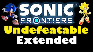 Sonic Frontiers  Undefeatable 12 Hours Extended [upl. by Desta950]