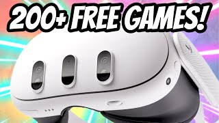 Enjoy EVERY FREE GAME on the QUEST 3 amp Quest 2 [upl. by Anairam]