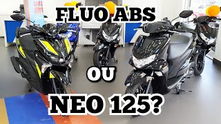 NEO 125 2023 VS FLUO ABS DIFERENÇAS E VANTAGENS [upl. by Enej932]