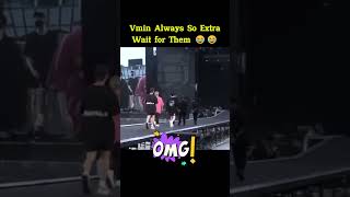 BTS Funny moments  Vmin moment 😂😂 bts btsworldfunniest btsmember jimin taehyung vmin [upl. by Rodl]