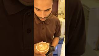 Simple Roseta 🪴coffeeart highlights videoshort viralshorts viralvideo foryou subscribers [upl. by Aekan]