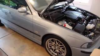 BMW E39 Washer Fluid Leak Diagnosis DIY [upl. by Phelips]