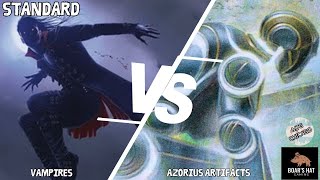 Vampires VS Azorius Artifacts MTG Standard [upl. by Acimehs672]