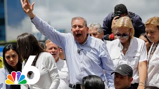 Venezuelan judge issues arrest warrant for oppositions former presidential candidate [upl. by Winonah660]