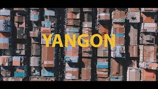 Beautiful Yangon City Surprise 4K DRONE Cinematic Video [upl. by Nedroj]