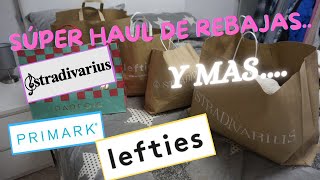 SÚPER HAUL REBAJAS ENERO 2024PRIMARKSTRADIVARIUSLEFTIES Y MÁS💸💸SilviaRosell [upl. by Nylesaj]