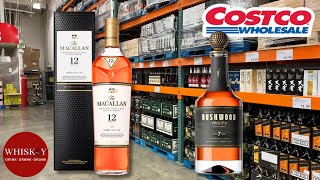 Costco Whiskey Wanders Los Angeles The Macallan 12 Sherry Oak Cask amp Bushwood 7 Single Barrel [upl. by Gonick]