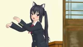 Nekomimi Azu  Nyan Nyan Nyan Dance [upl. by Coady]