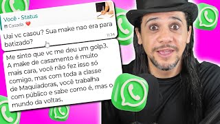 CONVERSAS DO WHATSAPP O GOLPE DA MAQUIAGEM DE NOIVA [upl. by Sadnac]