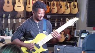 Ectogenesis Animals As Leaders Song Tosin Abasi Guitar Clinic  Pitbull Audio National City CA [upl. by Marou]