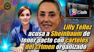 Lilly Téllez acusa a Sheinbaum de tener pacto con cárteles del crimen organizado [upl. by Neetsyrk842]