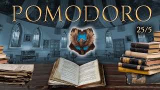 RAVENCLAW 📚 POMODORO Study Session 255  Harry Potter Ambience 📚 Focus Relax amp Study in Hogwarts [upl. by Laveen177]