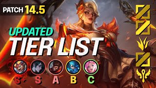 UPDATED 145 TIER LIST  BEST Champions NEW Meta  Season 14 Update Guide [upl. by Teerpnam853]