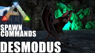 Ark DESMODUS spawn commands [upl. by Clyde]