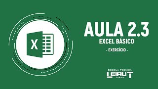 023 Curso de Excel Básico  EXERCÍCIOS [upl. by Matteo]