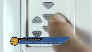 15312 Set Daylight Savings Time part 2 of 5  GE SunSmart Timer [upl. by Wilkins]