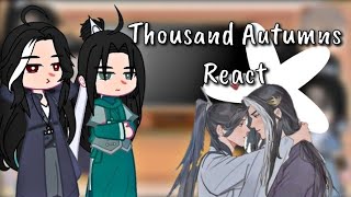 Thousand Autumns React  My AU [upl. by Nageet]