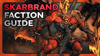 How to Play Skarbrand the Exiled  Exiles of Khorne  Total war Warhammer 3 [upl. by Jobie]