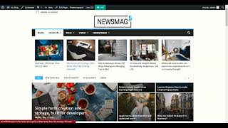 Newsmag Theme Customization Tutorial [upl. by Farwell]