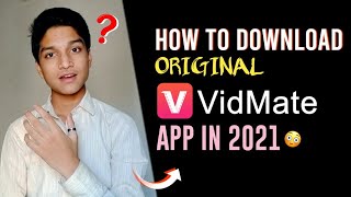 Vidmate App Ko Download kaise karen How To Download Vidmate App 2021 [upl. by Deehan962]