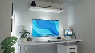 Updated Desk Setup Tour 2023 [upl. by Nivrag]