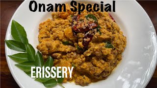 Erissery  Mathanga Erissery  Pumpkin Cowpea Curry  Onam Sadya Recipe [upl. by Notsae]