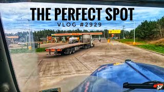 THE PERFECT SPOT  My Trucking Life  Vlog 2929 [upl. by Cristie891]